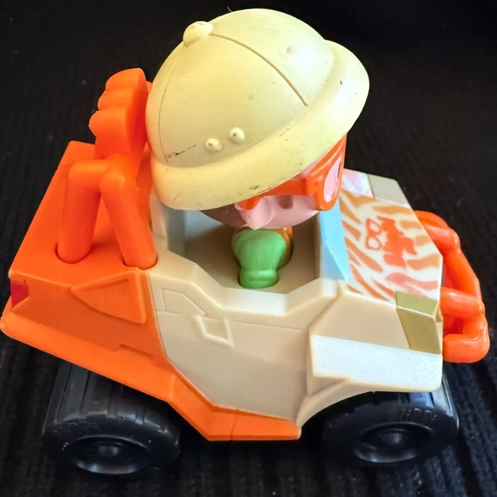 Blippi Vehicle in Bright Orange and Yellow